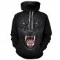 Men Hoodie Sweatshirt S Gildan Top Warm Jacket Hooded Sweater Skull Pullover