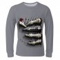 Men Hoodie Sweatshirt S Gildan Top Warm Jacket Hooded Sweater Skull Pullover