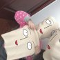 Funny Winter Hat Men Women Ski Knit Cap Cartoon Anime One Punch Man Bald Saitama