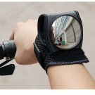 Bike Hand Back Mirror Bicycle Rear View Arm Wrist Strap Safe Ride Accsessories