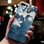 Phone Case For Iphone 6 6S 7 8 Plus X XS XR 3D Relief Floral Silicon Cover Women