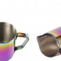 Milk Pitcher Frothing Cup Stainless Steel Coffee Jug Rainbow Espresso Latte Tea