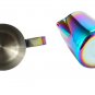 Milk Pitcher Frothing Cup Stainless Steel Coffee Jug Rainbow Espresso Latte Tea