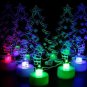 LED Christmas Table Decor Party Xmas Tree Gift Santa Claus Snowman Glow Ornament