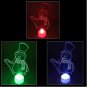 LED Christmas Table Decor Party Xmas Tree Gift Santa Claus Snowman Glow Ornament