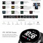 Smartwatch Men Women Android Ios Screen Heart Rate Monitoring Weather Forecast