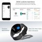 Smartwatch Men Women Android Ios Screen Heart Rate Monitoring Weather Forecast