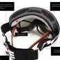 Boys Girls Ski Goggles Kids Snowboard Eyewear Dual Lens UV400 Skiing Winter Mask