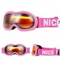 Boys Girls Ski Goggles Kids Snowboard Eyewear Dual Lens UV400 Skiing Winter Mask