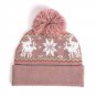 Christmas Women Winter Hat Pom Pom For Girls Beanie Warm Cap Elk Ski Knit New