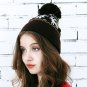 Christmas Women Winter Hat Pom Pom For Girls Beanie Warm Cap Elk Ski Knit New