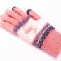 Winter Ladies Gloves Phone Touch Screen Elk Christmas Women Warm Mittens Knit