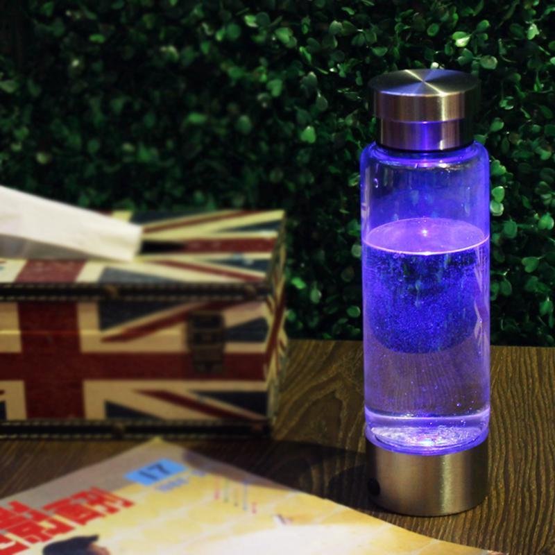 Rich Ionizer Generator Water Hydrogen Bottle Portable Maker Cup Usb Filter 350