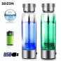 Rich Ionizer Generator Water Hydrogen Bottle Portable Maker Cup Usb Filter 350