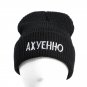 Winter Hat For Men Women Russian Letter Ahueno Warm Knitted Ski Cap Beanie Funny