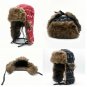 Ear Flaps Winter Bomber Hat Men Women Fur Ushanka Russian Warm Cap Christmas Elk