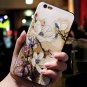 Phone Case For Iphone X XS XR 6 6S 7 8 Plus 3D Relief Floral Silicon Cover Women