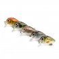 5pcs 1.8g Fishing Lure Kit Minnow Floating Crankbait Jerk Bait With Tackle Box