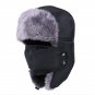 Winter Bomber Hat Ski Mask Men Women Faux Fur Ear Flap Cap Warm Trooper Aviator