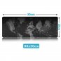 Gaming Mouse Pad Old World Map Large Computer Mat Notebook Desk Laptop Keyboard
