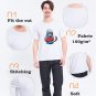 Men T Shirt Boxing Cat Black Hanes Tagless White Summer Day Funny Tee 3D Humor