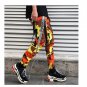 Men Camouflage Military Pants Trousers Army Cargo Camo Combat Ankle Tie Style