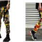 Men Camouflage Military Pants Trousers Army Cargo Camo Combat Ankle Tie Style