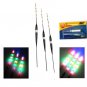 Night Fishing Float LED Light Electric Bobber With Battery Glow Tackle 3pcs Set