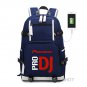 Backpack Pioneer DJ PRO Shoulder Travel School Bag USB Charging Laptop Rucksack