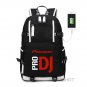 Backpack Pioneer DJ PRO Shoulder Travel School Bag USB Charging Laptop Rucksack