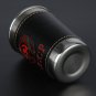 Hip Flask Cup Set Stainless Steel PU Leather Russia CCCP Liquor Alcohol Hip Shot