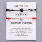 Bracelet Men Women Matte Lava Stone Natural Bead Valentines Day Couple 2pcs