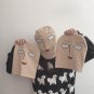 Winter Hat Men Women Funny Ski Knit Cap Cartoon Anime One Punch Man Bald Saitama