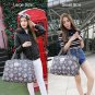 Bag Sport Floral Women Large Capacity Duffel Totes Travel Luggage Gym Fitness