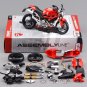 Ducati 696 Monster Motorcycle Bike Model Kit 1:12 Scale Assembly DIY Toy Kids