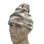 Warm Men Hat LED Lights Camouflage Winter Beanie Knitted Safety Army Cap