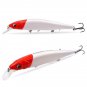 Glow Fishing Lure Artificial Floating Bait Jerkbait Minnow Crankbait 19 g 3D Eye