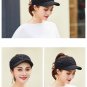 Ponytail Women Winter Hat Empty Top Beanie Rabbit Fur Knitted Girls Warm Cap