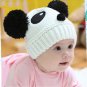 Baby Kids Winter Hat Newborn Infant Girl Boy Warm Beanie Panda Cap Knit Fur New