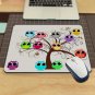 Mouse Pad Funny Computer Gaming Mat Rug Anti Slip Pc Laptop Home Decor Animal 3D
