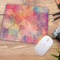 Mouse Pad Geometric Color Mat Rug Gaming Desk 3D Computer Non Slip Wrist Rest