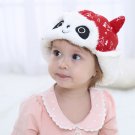 Baby Kids Winter Hat Toddler Boys Girls Cute Panda Cartoon Beanie Warm Cap Fur