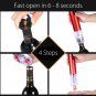 Electric Wine Opener With Automatic Corkscrew And Foil Remover Bottles Recharge