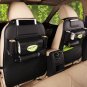 Car Back Seat Organizer Travel Leather Storage Bag Multi Pocket Auto Holder Box