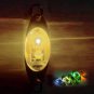 Spoon Fishing Lure Led Light Flash Lamp Artificial Bait Glowing Bass Treble Hook