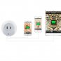 Wall Charger Adapter Night Light LED Sensor Usb 2 Port Perception Travel Lamp