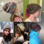 Winter Hat Scarf Mask For Men Women Multi-Purpose Beanies Warm Ski Cap Colorful
