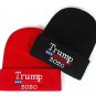 Men Winter Hat Donald Trump Knit Beanie Ski Cap Keep America Great USA Flag Fun