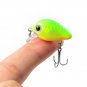 5pcs/Lot 1.5g 3cm Topwater Fishing Lures Wobbler Mini Crankbait With Plastic Box