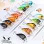 5/8/10pcs Fishing Lure Bait Set Minnow Wobbler Crankbaits With Box Treble Hooks